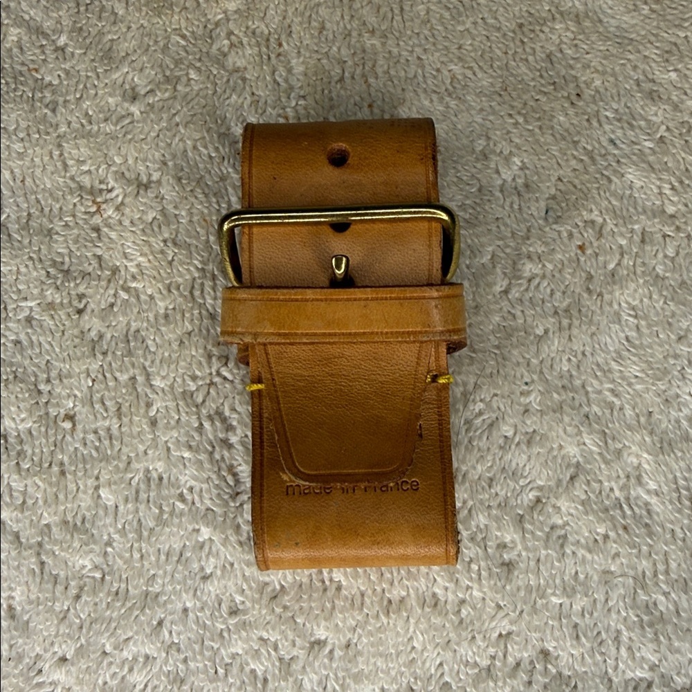 Vintage Louis Vuitton Luggage Tag and Poignier in Vachetta Leather (15C) - Picture 5 of 5